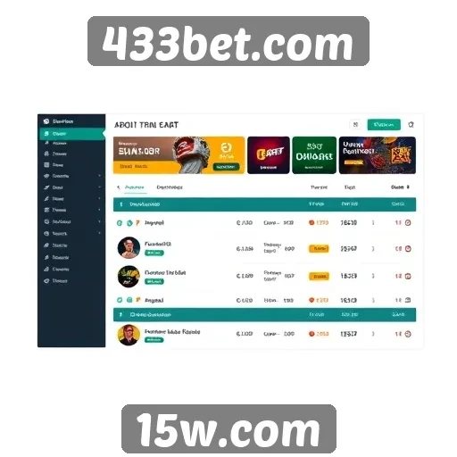 Interface do usuário no 433bet.com é intuitiva