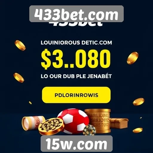 Promoções e bônus oferecidos pelo 433bet