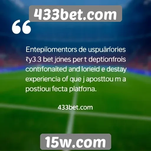 Depoimentos de usuários sobre 433bet